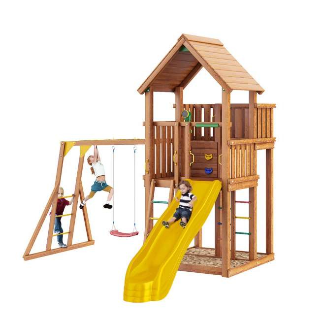 Детский деревянный городок Jungle Palace JP5 Детский деревянный городок Jungle Palace JP5