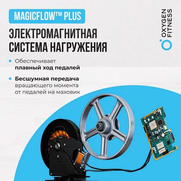 Велотренажер OXYGEN FITNESS JET SREAM A Велотренажер OXYGEN FITNESS JET SREAM A