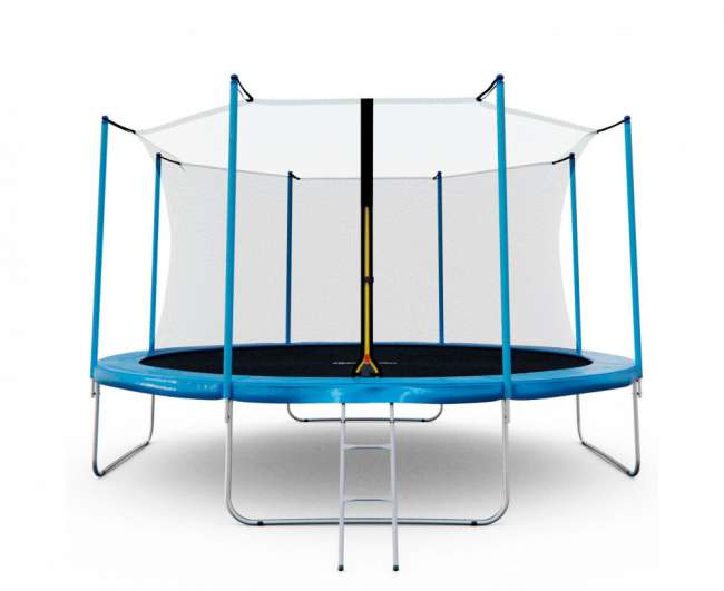 Батут с сеткой DFC Kondition 14 ft с лестницей Батут с сеткой DFC Kondition 14 ft с лестницей