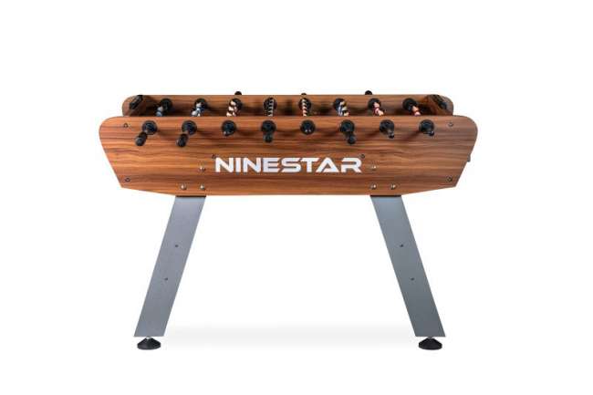 Игровой стол футбол NINESTAR PlayOff коричнево-серый Игровой стол футбол NINESTAR PlayOff коричнево-серый