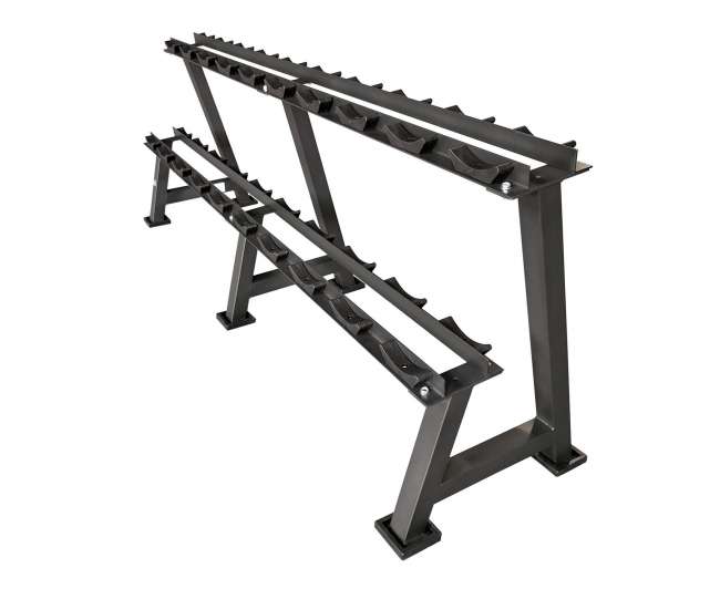 Стойка для хранения гантелей DFC POWERGYM на 10 пар RA778 Стойка для хранения гантелей DFC POWERGYM на 10 пар RA778