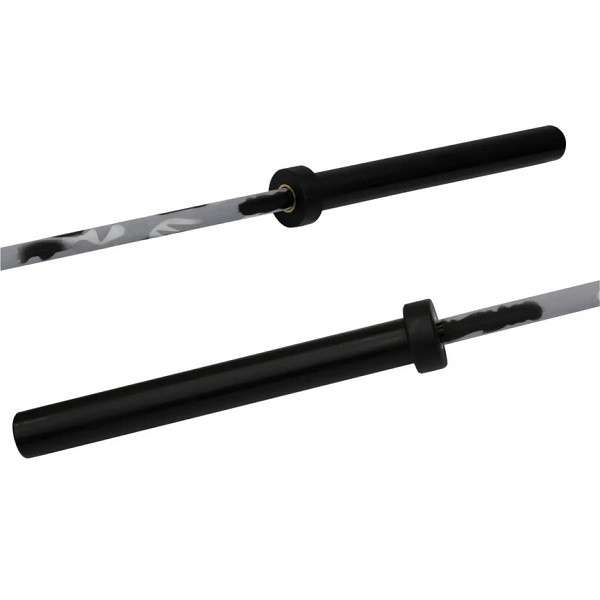 Гриф олимпийский Bronze Gym прямой камуфляж 20 кг MBH: 320 кг с замками Гриф олимпийский Bronze Gym прямой камуфляж 20 кг MBH: 320 кг с замками