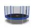 Батут с сеткой DFC Trampoline Fitness 14 ft синий Батут с сеткой DFC Trampoline Fitness 14 ft синий
