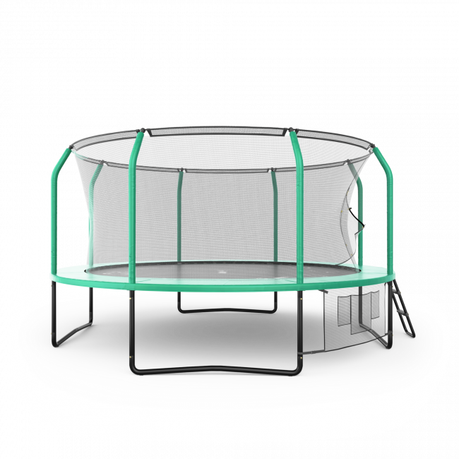 Батут UNIX Line SUPREME GAME 14 ft green Батут UNIX Line SUPREME GAME 14 ft green