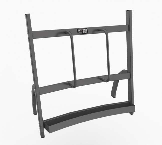 Стойка для вертикального хранения бодибаров Original FitTools FT-BBR-VR Стойка для вертикального хранения бодибаров Original FitTools FT-BBR-VR