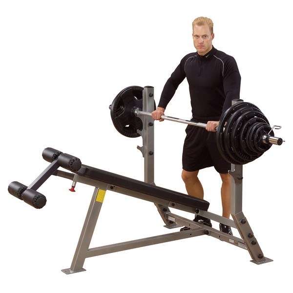 Скамья для отрицательного жима Body-Solid PRO CLUB LINE SDB351G Скамья для отрицательного жима Body-Solid PRO CLUB LINE SDB351G