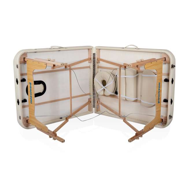 Массажный стол складной Mizomed Premium Pro 2 XL (80см) кремовый Массажный стол складной Mizomed Premium Pro 2 XL (80см) кремовый