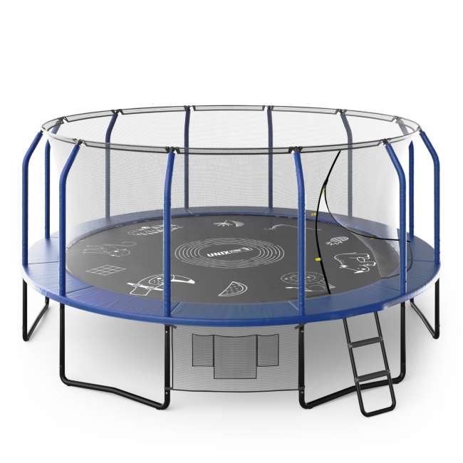 Батут UNIX line SUPREME GAME 16 ft Blue Батут UNIX line SUPREME GAME 16 ft Blue