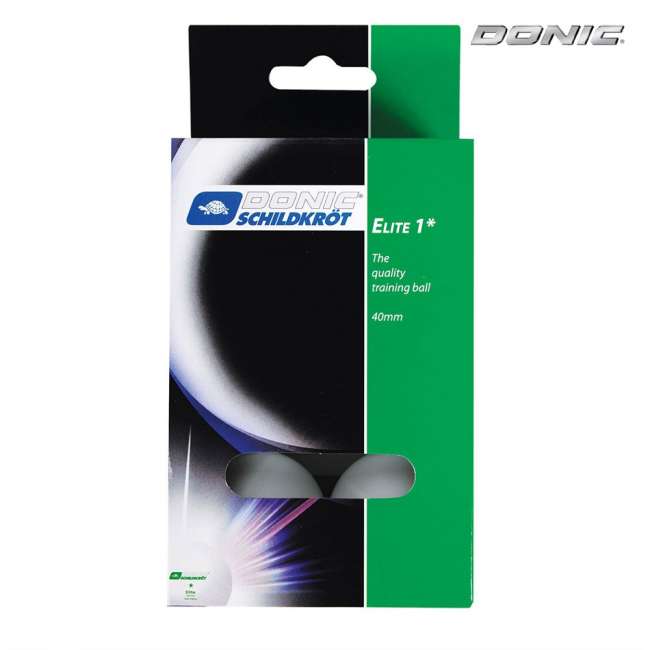 Мячики для настольного тенниса DONIC ELITE 1, 6 шт