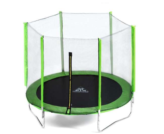 Батут с сеткой DFC Trampoline Fitness 14 ft