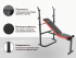 Скамья силовая со стойками UNIX Fit BENCH 120 складная Скамья силовая со стойками UNIX Fit BENCH 120 складная
