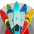 SUP-борд Hiken Water Blue Monstera 11.6