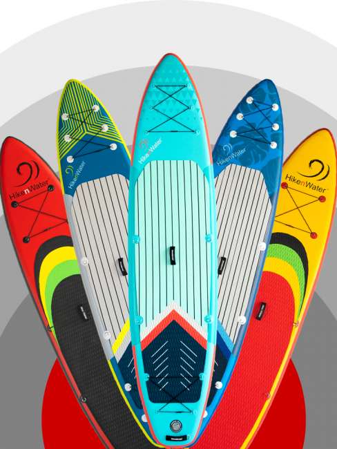 SUP-борд Hiken Water Blue Monstera 11.6