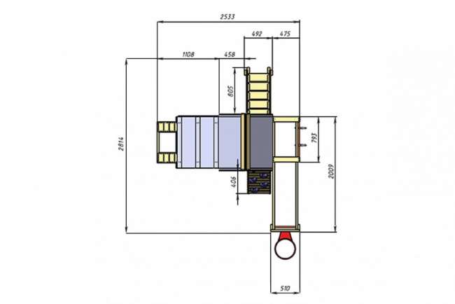 Детская игровая площадка IgraGrad В4
