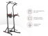 Турник-пресс-брусья UNIX Fit POWER TOWER 150 Турник-пресс-брусья UNIX Fit POWER TOWER 150