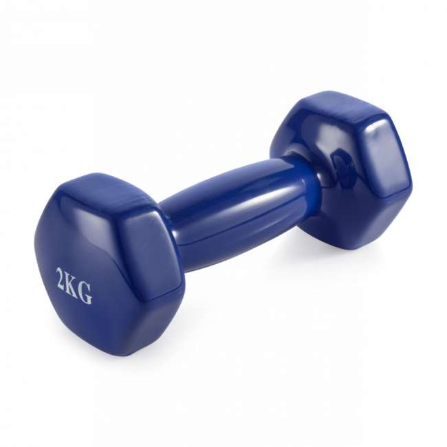 Гантель неразборная 2 кг винил VictoryFit VF-DV020 Гантель неразборная 2 кг винил VictoryFit VF-DV020