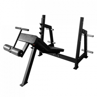 Скамья для жима под углом вниз Bronze Gym AL-306